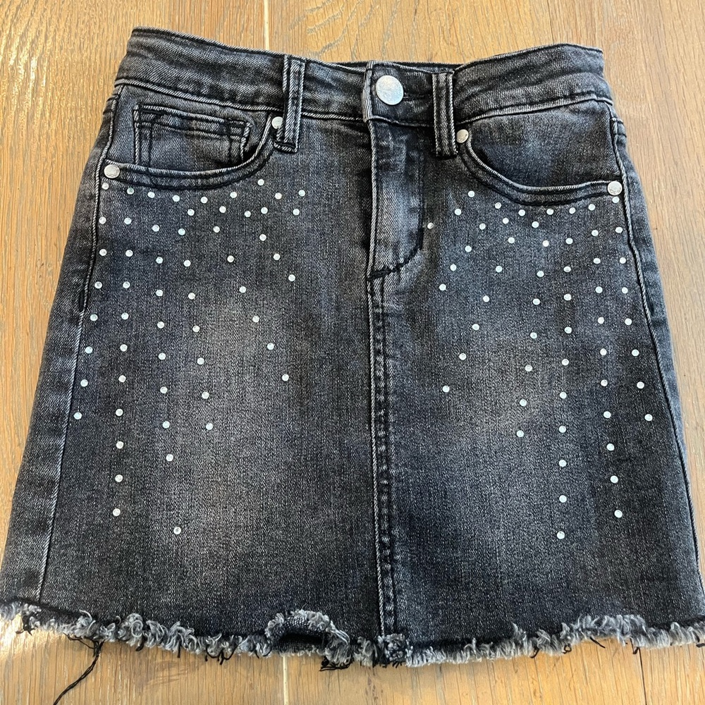 Joe's Jeans Black Embellished Mini Pencil Skirt BRAND NEW